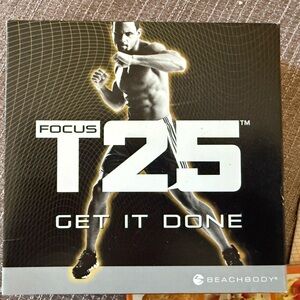 Beachbody Focus T25 Fitness Program - Black and White